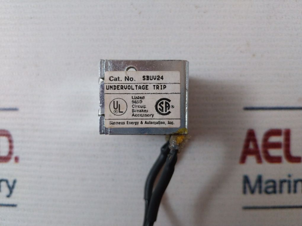 Siemens Sbuv24 Insulated Case Circuit Breaker 122816B Set 