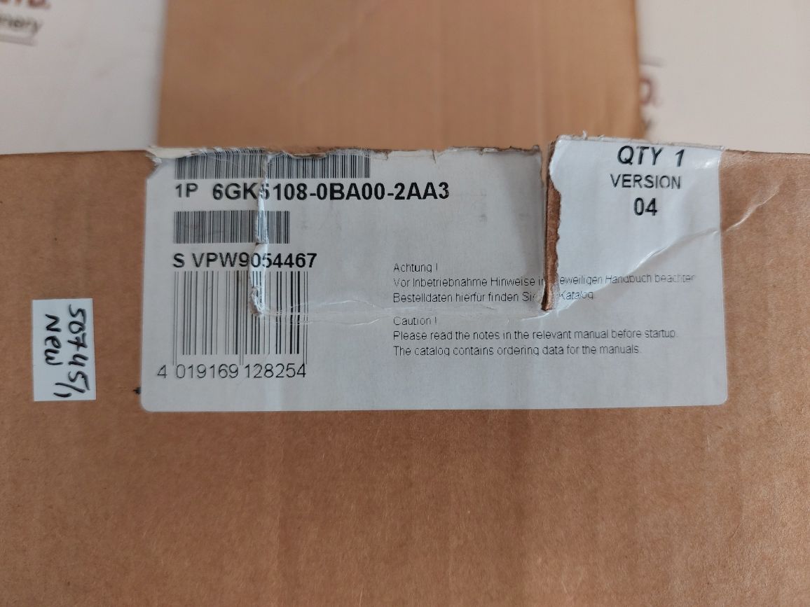 Siemens Scalance X108 108-0Ba00-2Aa3 Simatic Net Industrial Ethernet Switch