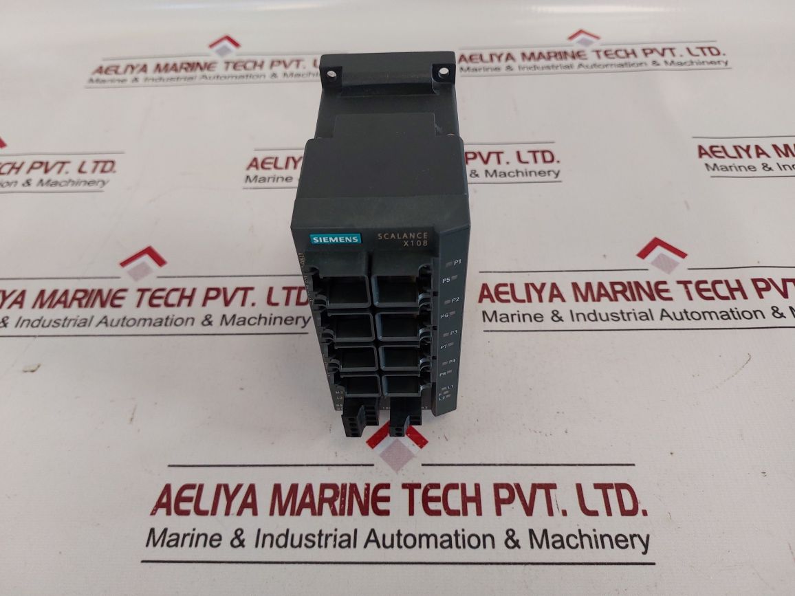 Siemens Scalance X108 108-0Ba00-2Aa3 Simatic Net Industrial Ethernet Switch