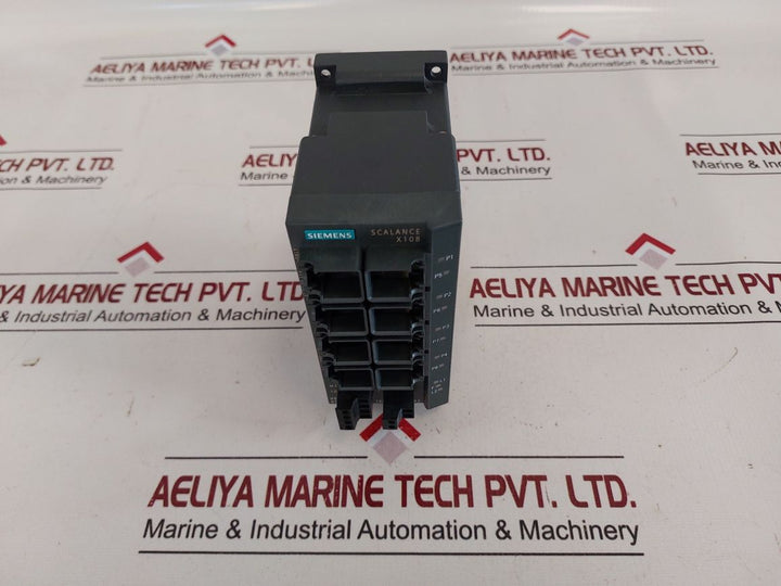 Siemens Scalance X108 108-0Ba00-2Aa3 Simatic Net Industrial Ethernet Switch