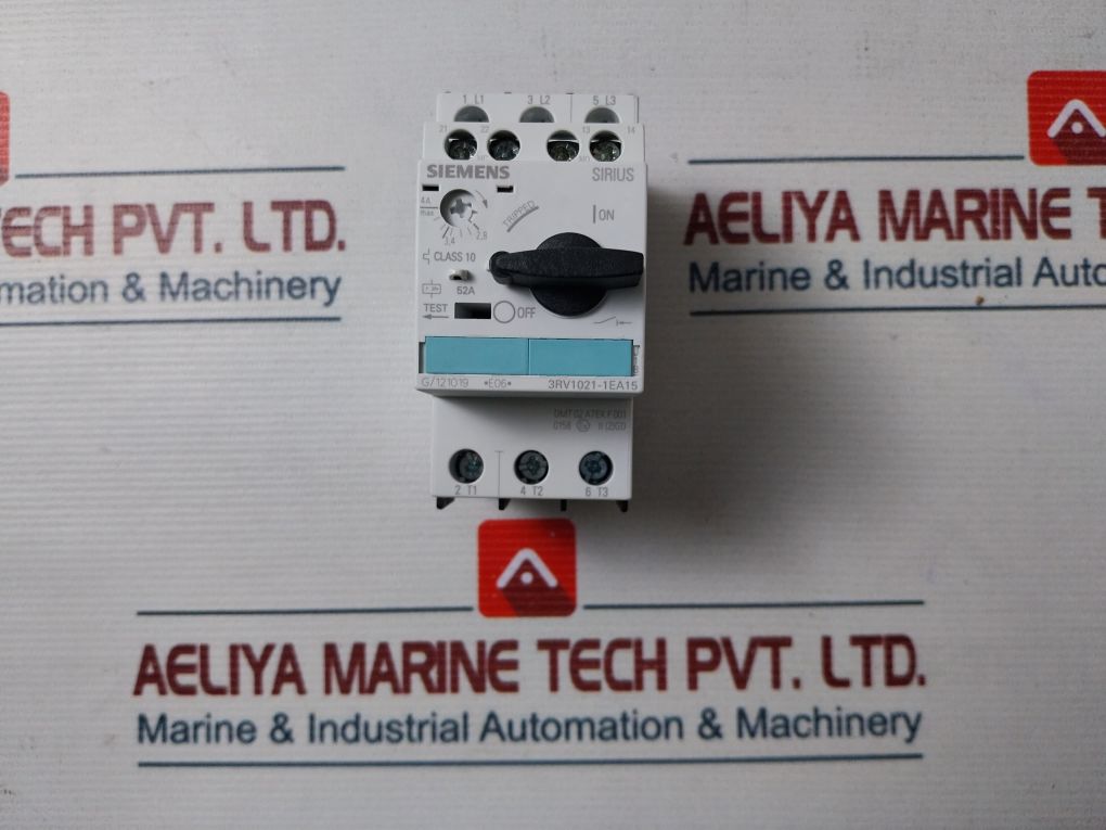 Siemens Schneider 3Rv1021-1Ea15 Circuit Breaker Gv2 G254 Relay Accessory