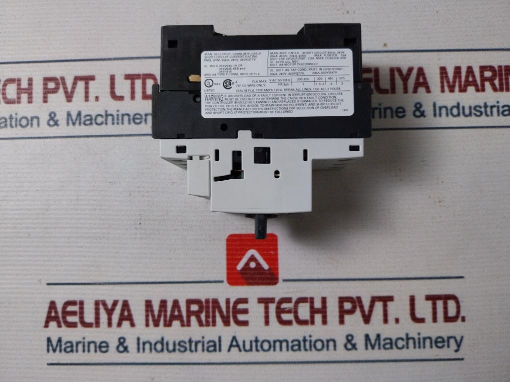 Siemens Schneider 3Rv1021-1Ea15 Circuit Breaker Gv2 G254 Relay Accessory