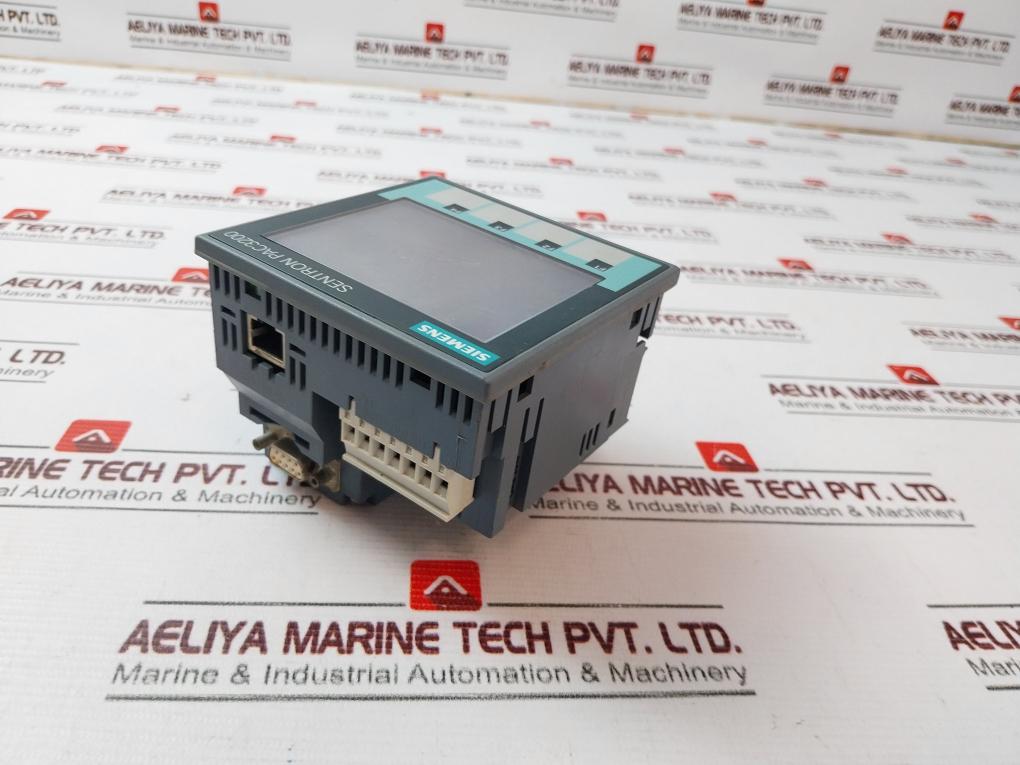 Siemens Sentron Pac3200 7Km2112-0Ba00-3Aa0 Operator Panel (Not Working)