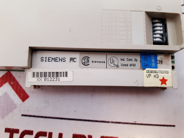 Siemens Simatic 6Es5460-4Ua12 Analog Input Module Gwk X30