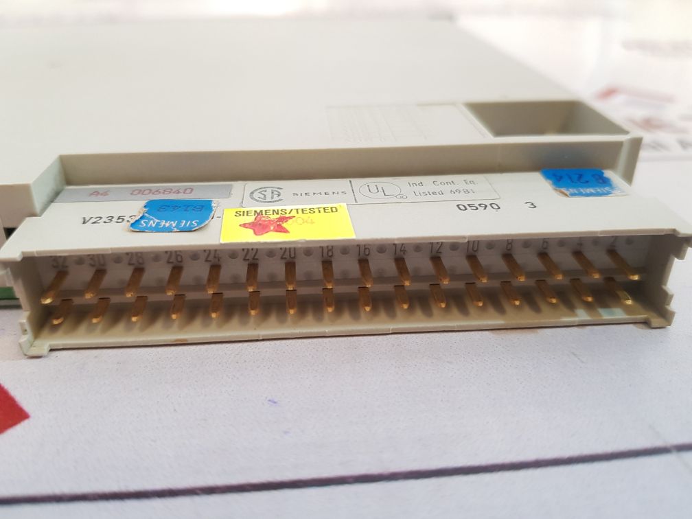 Siemens Simatic 6Es5463-4Ua12 Analog Input Module