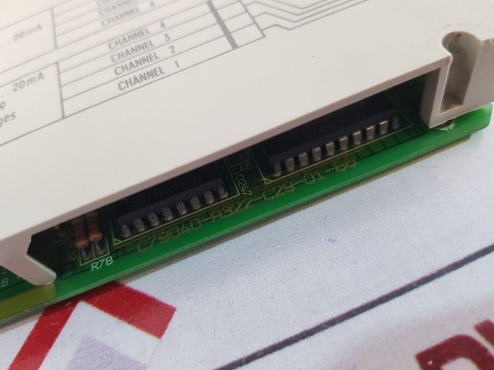 Siemens Simatic 6Es5463-4Ua12 Analog Input Module