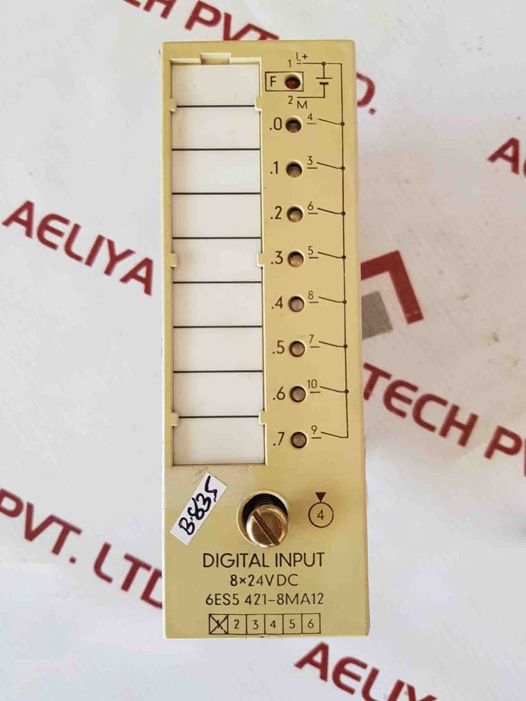 Siemens Simatic 6Es5 421-8Ma12 Digital Input Free Shipping By Express