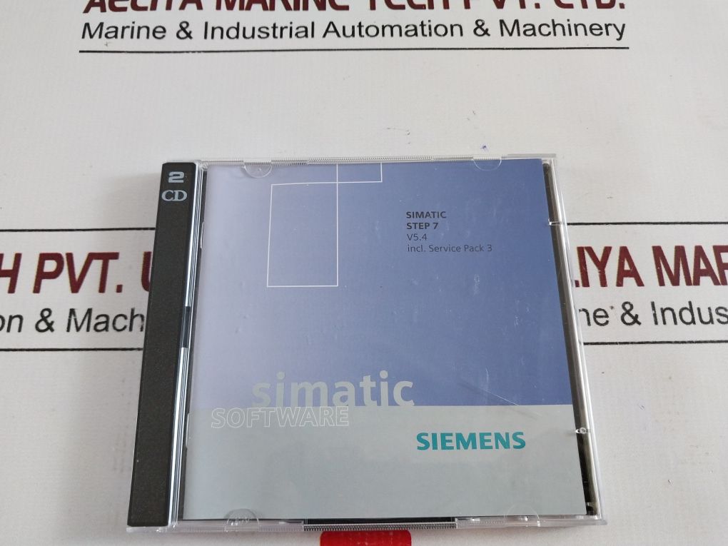 Siemens 6Es7810-4Cc07-0Ye5 Compact Disc Step 7 V5.4