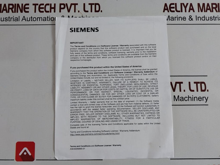 Siemens Simatic 6Es7810-acc07-0Ye5 Step 7 V5.3 Upgrade Software Set