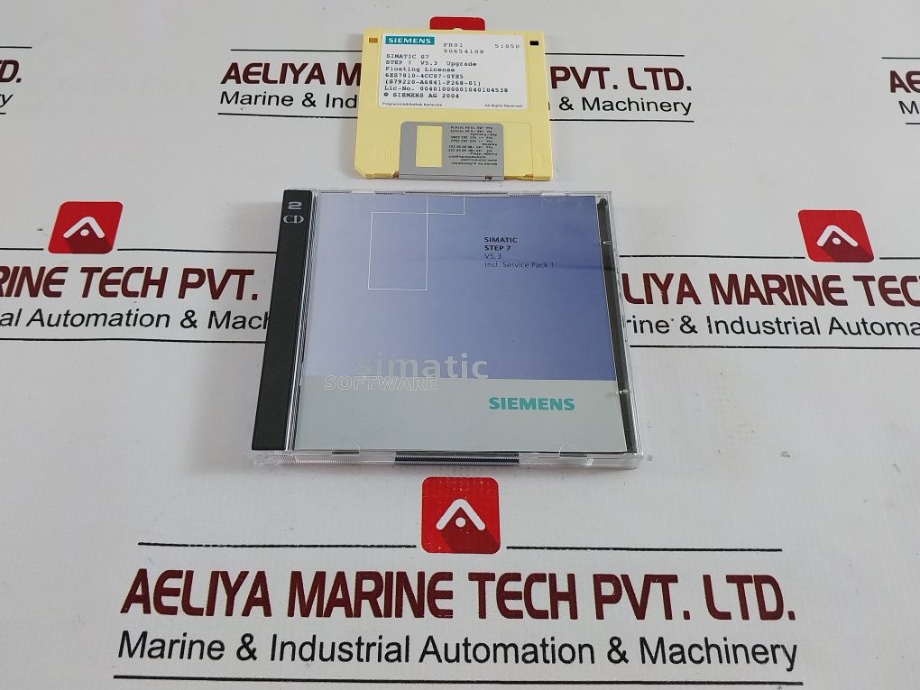 Siemens Simatic 6Es7810-acc07-0Ye5 Step 7 V5.3 Upgrade Software Set