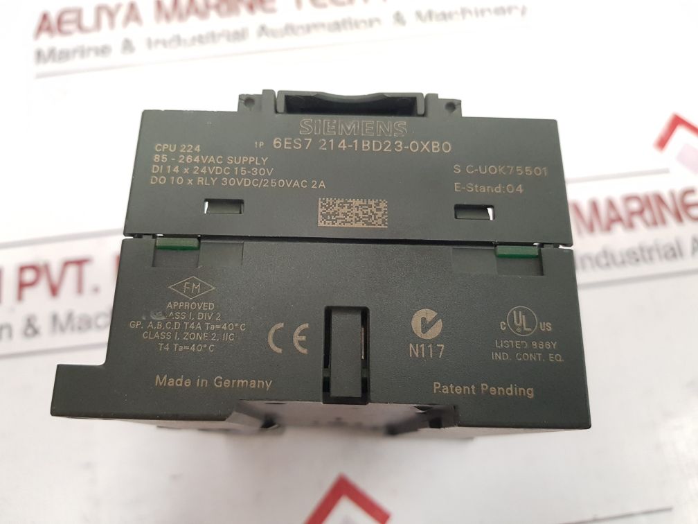 Siemens 6Es7 214-1Bd23-0Xb0 Plc Module Simatic S7-200 Cpu 224