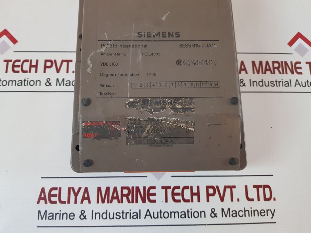 Siemens Simatic Pg615 International Programmer 6Es5 615-0Ua11