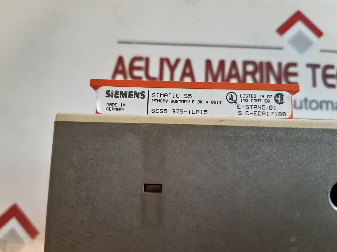 Siemens Simatic S5-100U 6Es5 103-8Ma03 Cpu 103 Plc Process