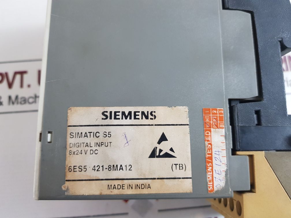 Siemens Simatic S5 6Es5 421-8Ma12+6Es5 441-8Ma11 Digital I/O Module