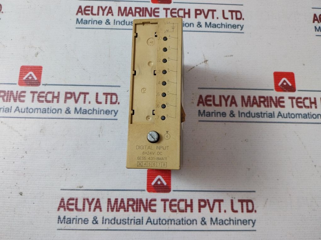 Siemens Simatic S5 6Es5 431-8Ma11 Digital Input Module 8X24VDc