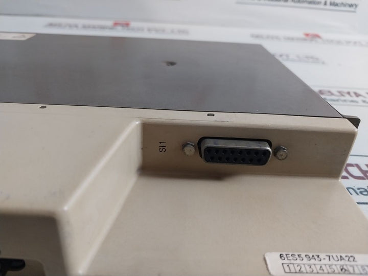 Siemens Simatic S5 6Es5 943-7Ua22 Module Cpu943