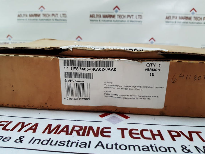 Siemens Simatic S7-400 6Es7 405-0Ka02-0Aa0 Power Supply