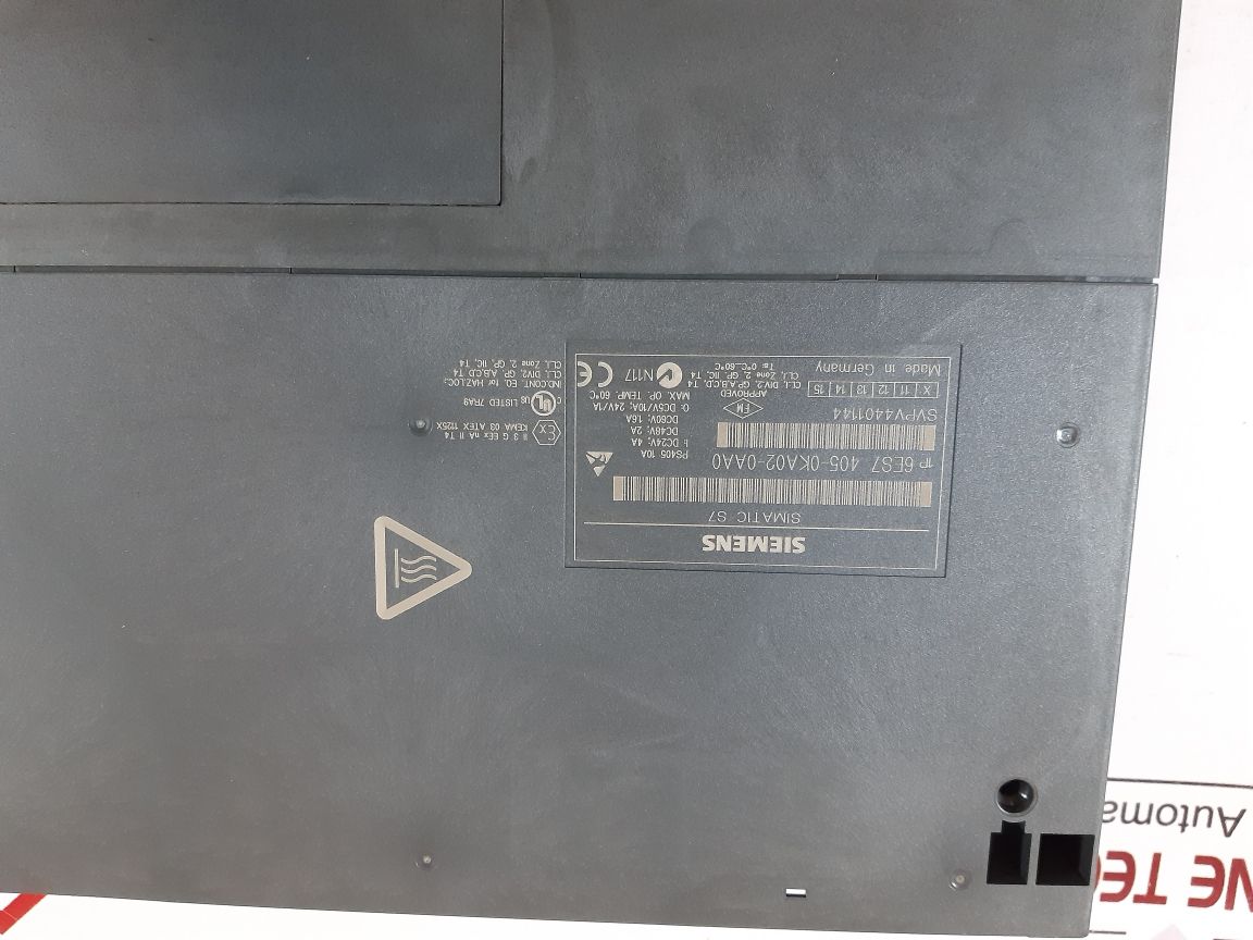 Siemens Simatic S7-400 6Es7 405-0Ka02-0Aa0 Power Supply