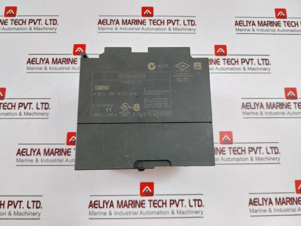 Siemens Simatic S7 1P 6Es7 307-1Ka01-0Aa0 Plc Power Supply