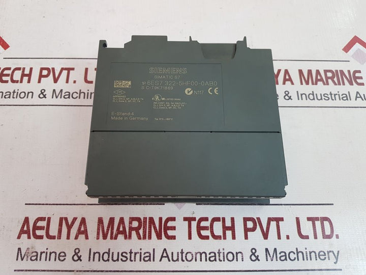 Siemens 6Es7 322-5Hf00-0Ab0 Output Module