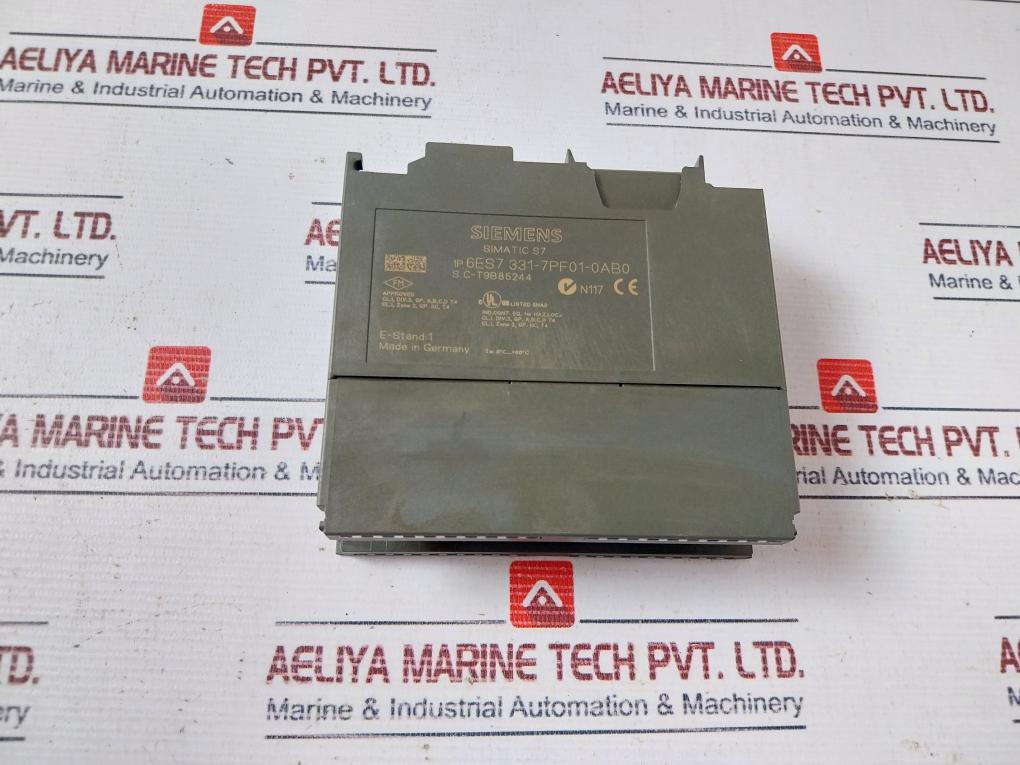 Siemens Simatic S7, 1P 6Es7 331-7Pf01-0Ab0 Analog Input Module