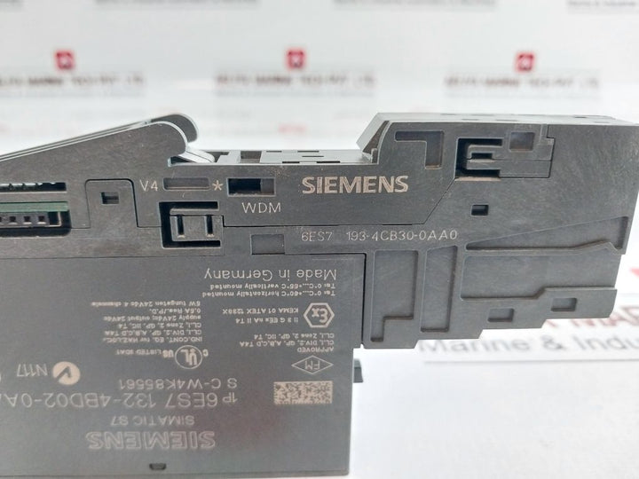 Siemens 6Es7 132-4Bd02-0Aa0 Digital Output Module
