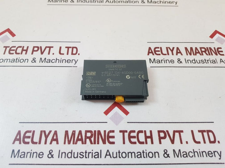 Siemens Simatic S7 6Es7 134-4Gd00-0Ab0 Analog Input Module 312.911.27