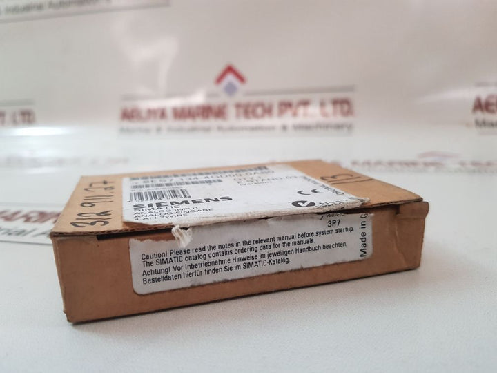 Siemens Simatic S7 6Es7 134-4Gd00-0Ab0 Analog Input Module 312.911.27