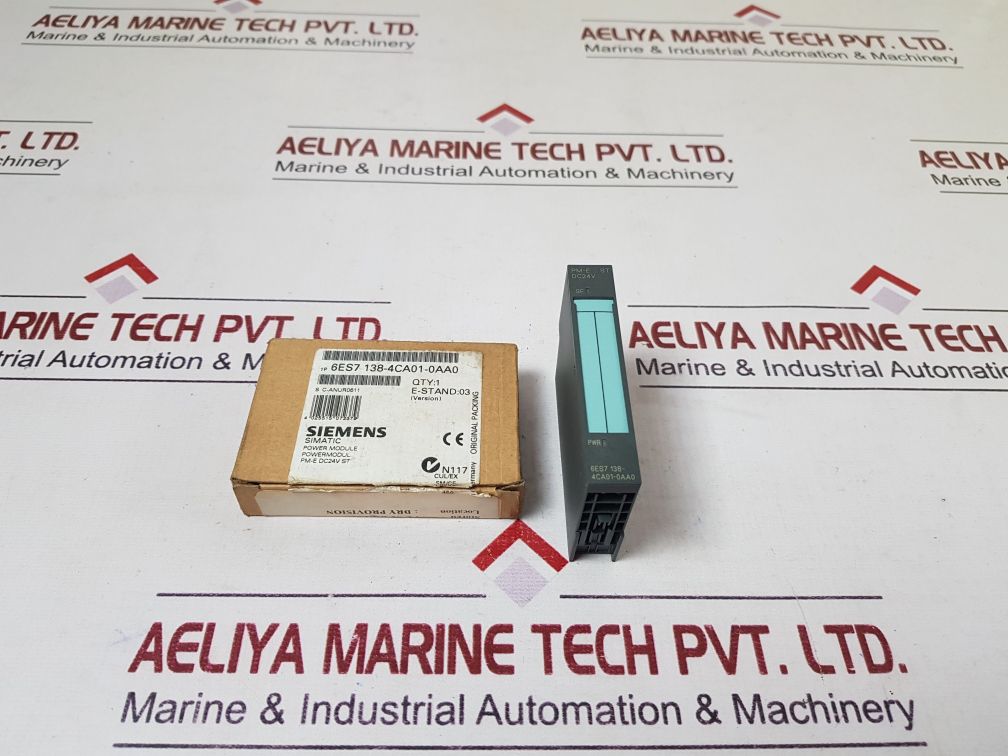 Siemens Simatic S7 6Es7 138-4Ca01-0Aa0 Power Module 312.910.76