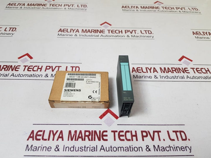 Siemens Simatic S7 6Es7 138-4Ca01-0Aa0 Power Module 312.910.76