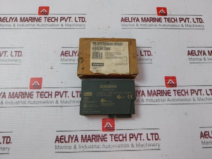 Siemens Simatic S7 6Es7 138-4Ca01-0Aa0 Power Module Dc24V