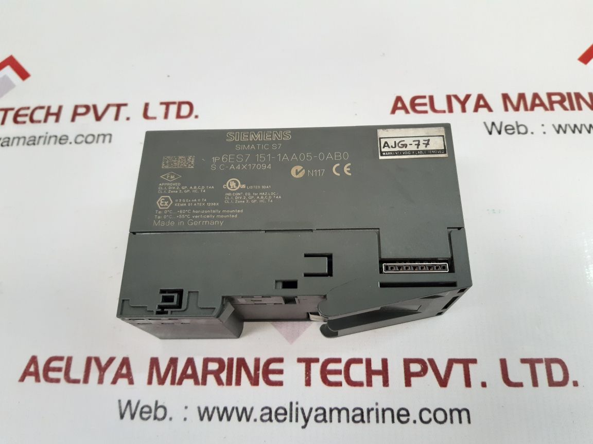 Siemens Simatic S7 6Es7 151-1Aa05-0Ab0 Interface Module