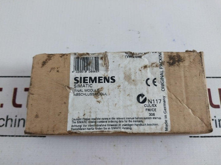Siemens 6Es7 193-4Ja00-0Aa0 Terminator Module
