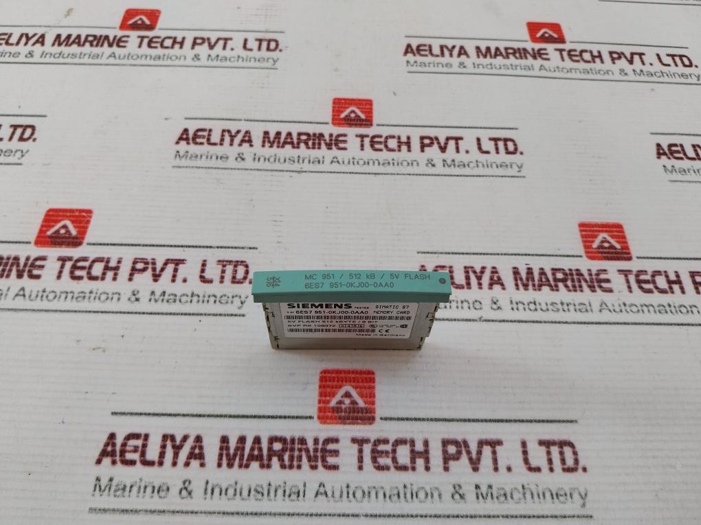 Siemens Simatic S7 6Es7 951-0Kj00-0Aa0 Memory Card 0000-6973-36