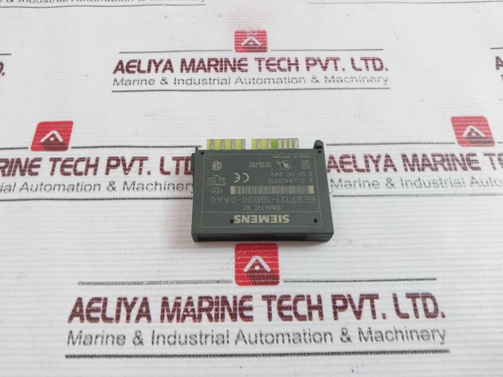 Siemens Simatic Sc 6Es7121-1Bb00-0Aa0 Digital Input Module – Aeliya ...