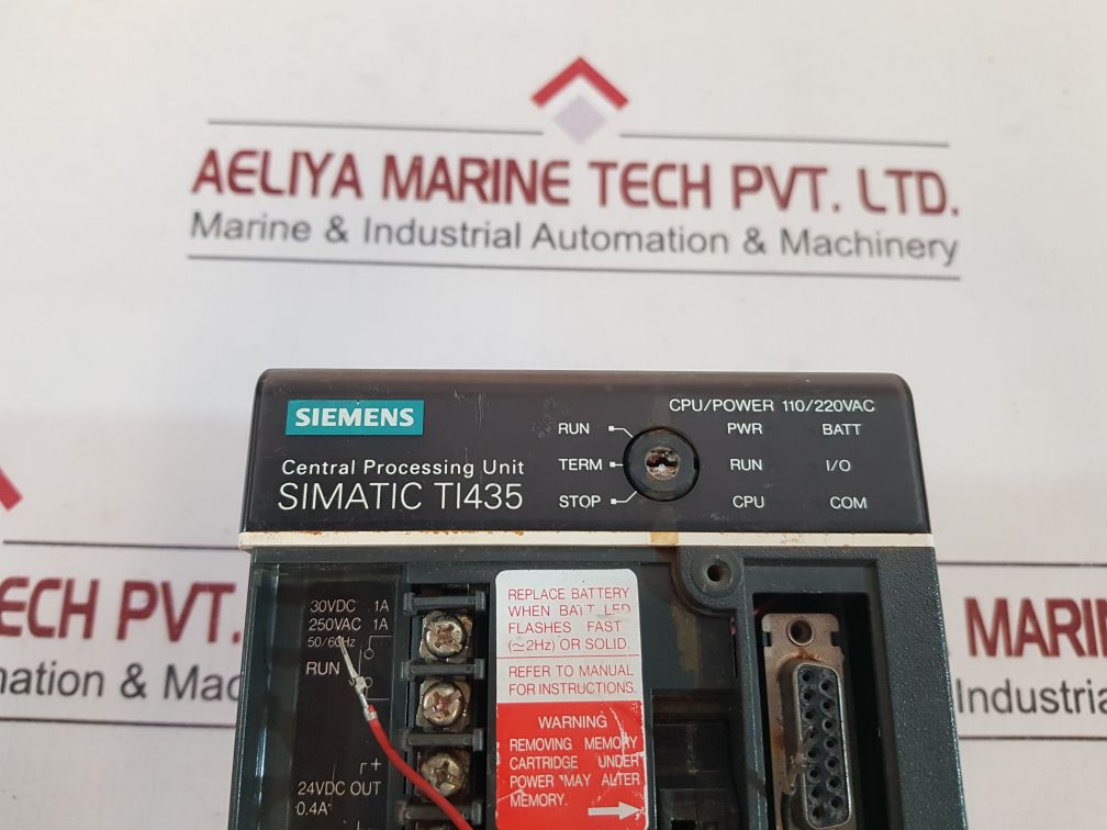 Siemens Simatic Ti435 Central Processing Unit
