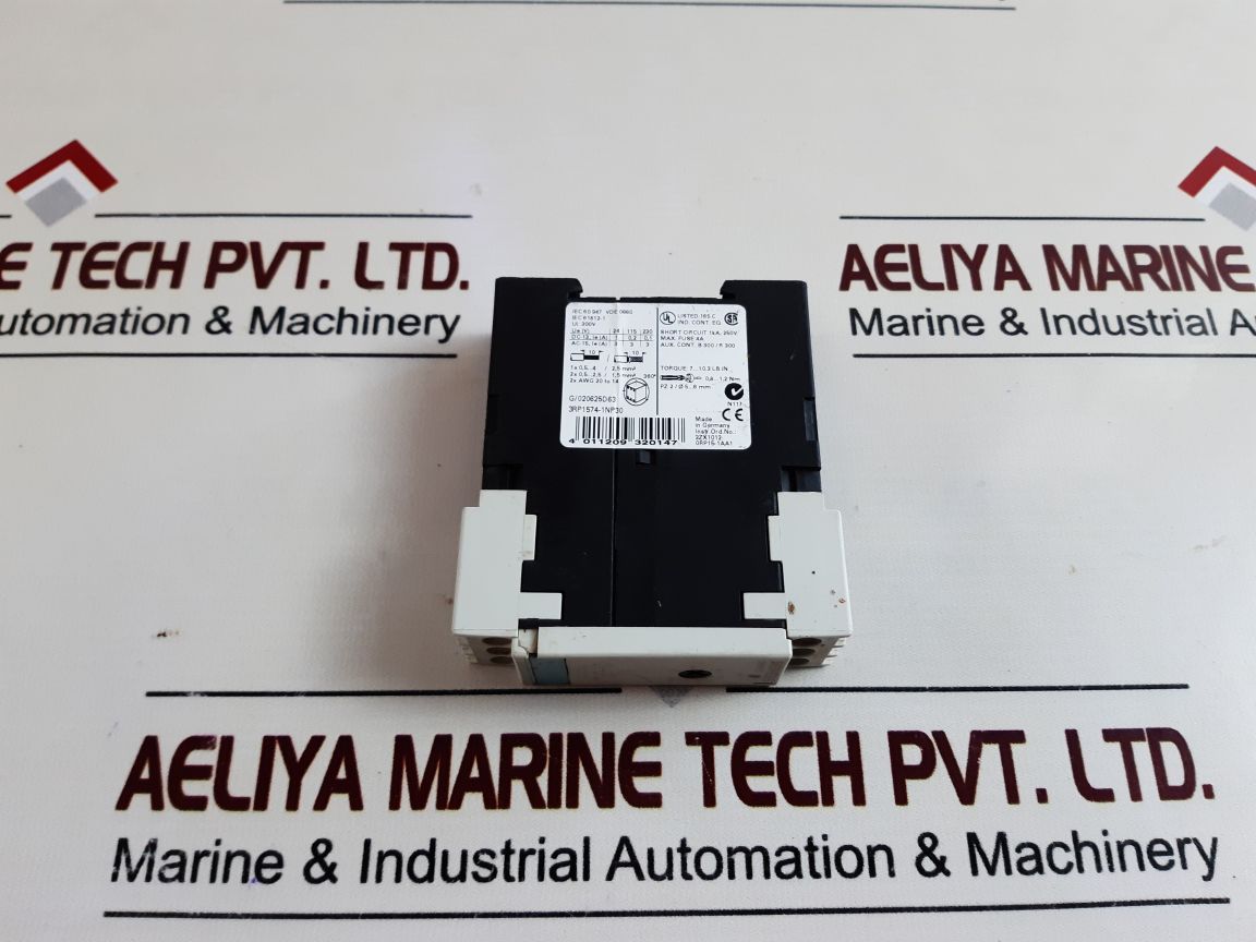 Siemens 3Rp1574-1Np30 Star/Delta Time Relay