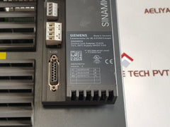 Siemens 6Sl3210-1Se27-5Ua0 Sinamics Power Module 340 With 6Sl3040-0Pa01-0Aa0