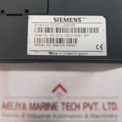 Siemens Sinamics G120C Uss/Mb Inverter Drive G120C Uss/Mb