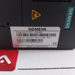 Siemens 6Sl3210-1Ke17-5Ub1 Sinamics G120C Uss/Mb Inverter Drive