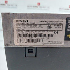 Siemens 6Sl3210-1Ke17-5Ub1 Sinamics G120C Uss/Mb Inverter Drive