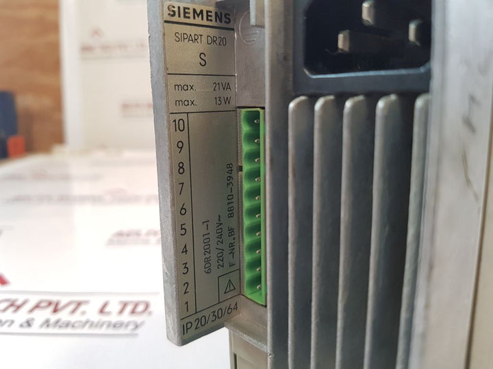 Siemens 6Dr2001-1 Sipart Dr20 Controller C 73451-a3000-c10