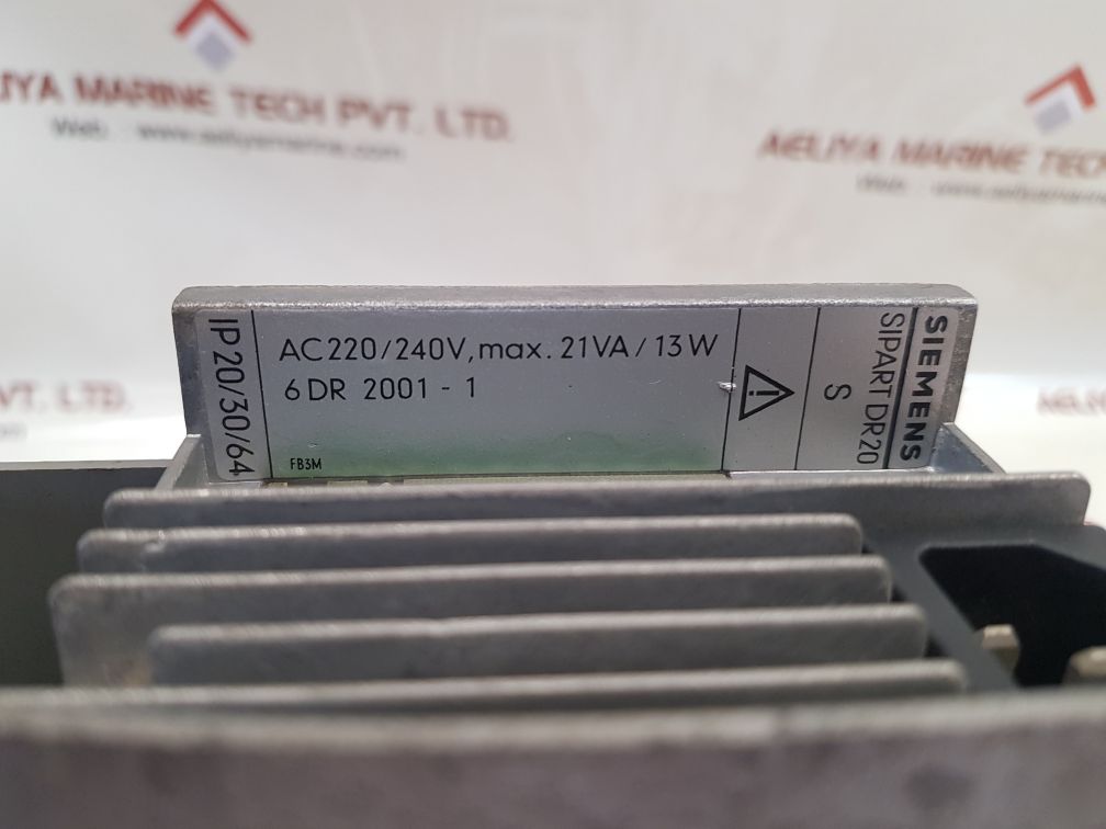 Siemens Sipart Dr20 S 6 Dr 2001-1 Controller C73451-a3000-c10