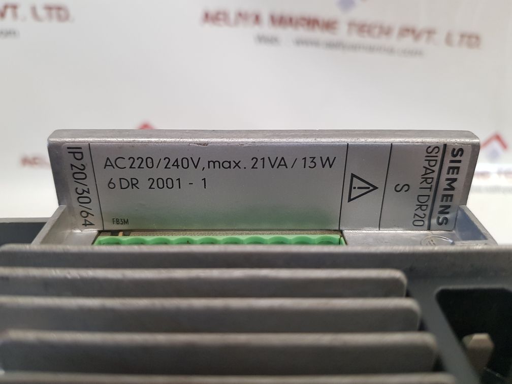 Siemens Sipart Dr20 S 6 Dr 2001-1 Controller C73451-a3000-c10