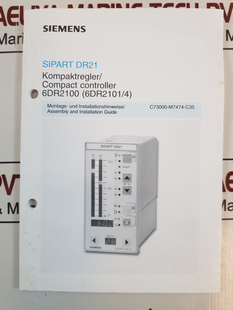 Siemens Sipart Dr21 Compact Controller 6Dr2100-5