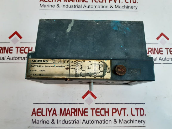 Siemens 6dr4000 sipart ps2 i/p positioner
