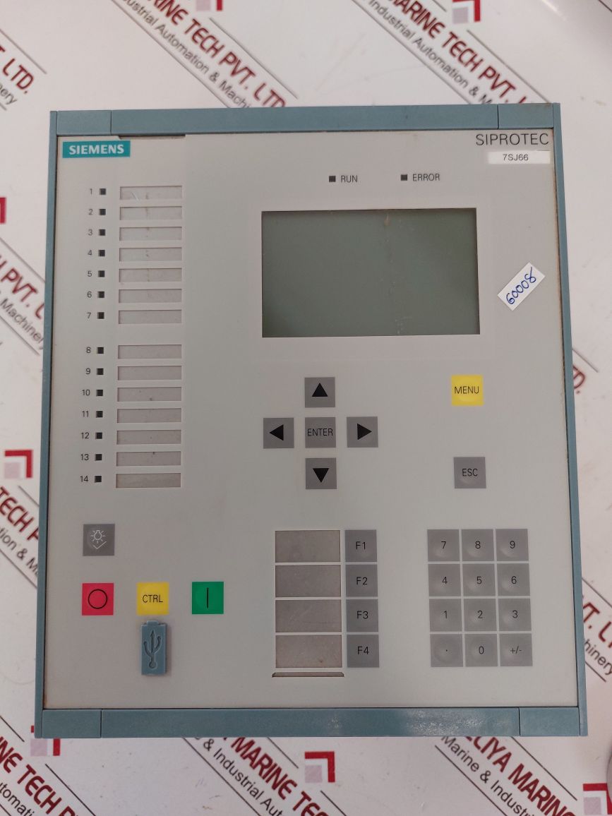 Siemens 7Sj6631-6Kb90-1Fa4/Bb Multifunction Protective Relay