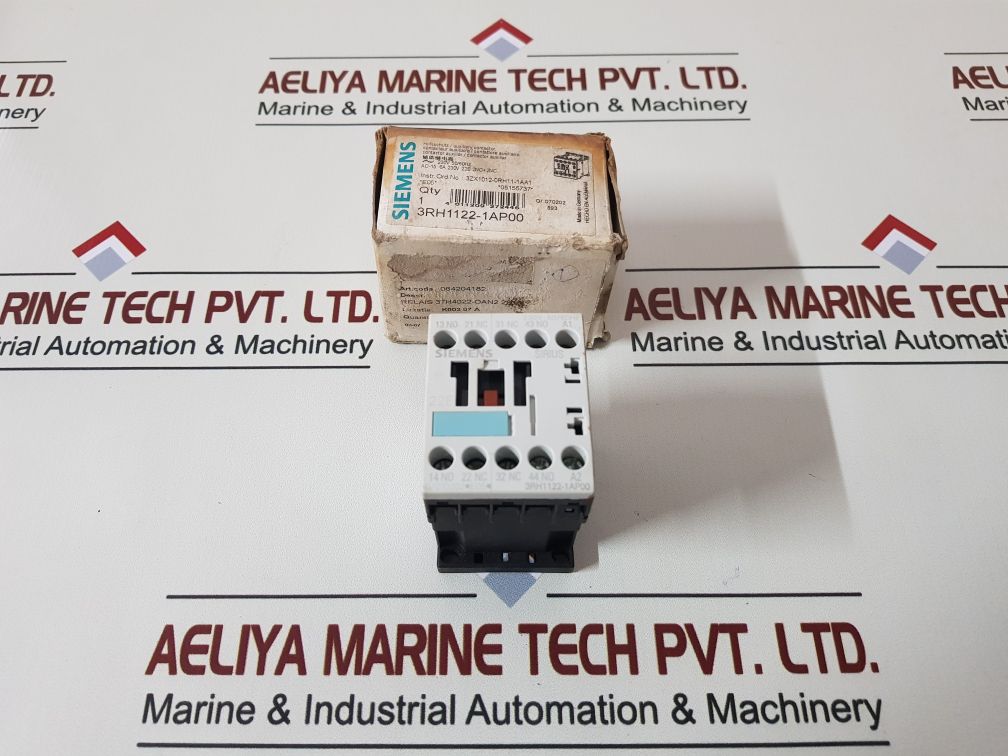 Siemens Sirius 3Rh1122-1Ap00 Auxiliary Contactor