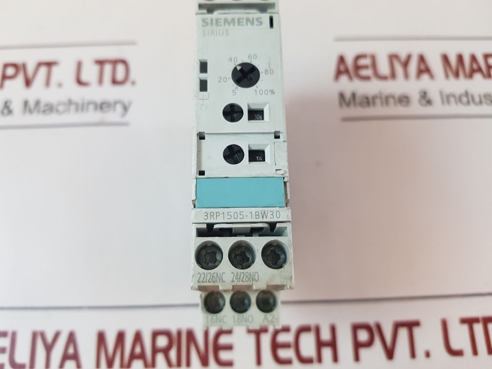 Siemens 3Rp1505-1Bw30 Electronic Time Relay