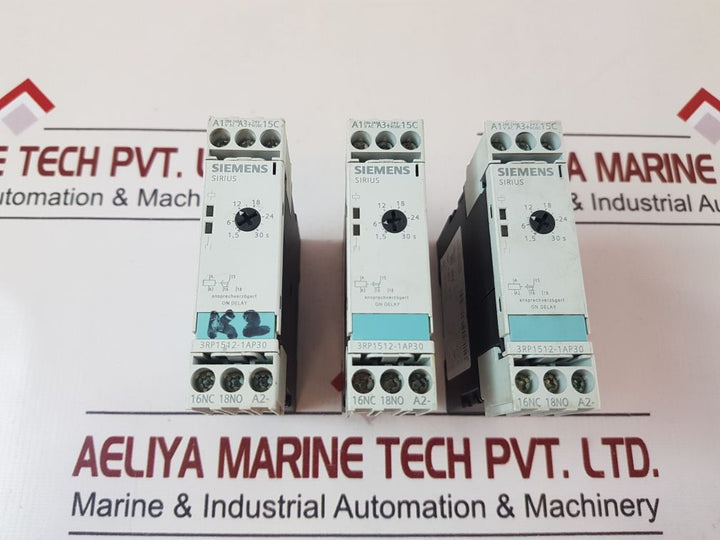 Siemens 3Rp1512-1Ap30 Time Relay